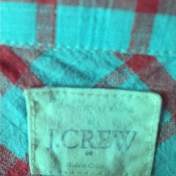 JCrew half button down - Picture 2 of 3